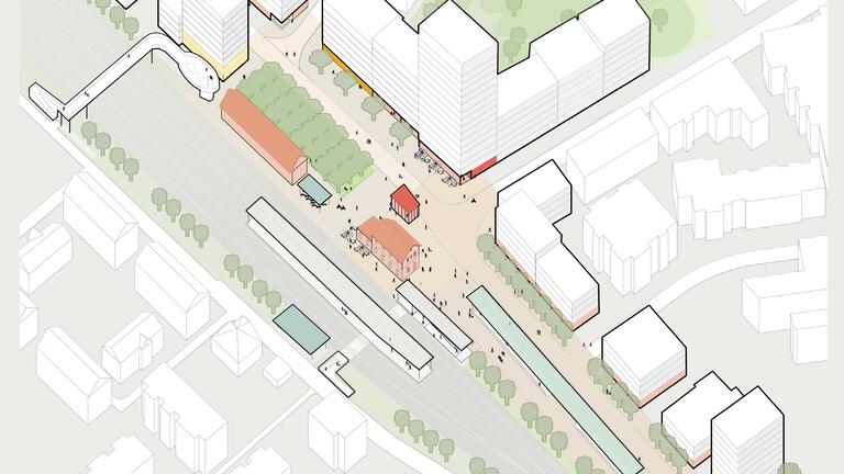 Bahnhofsentwicklung Uznach, Rahmenplan für eine durchmischte, lebendige Mitte
